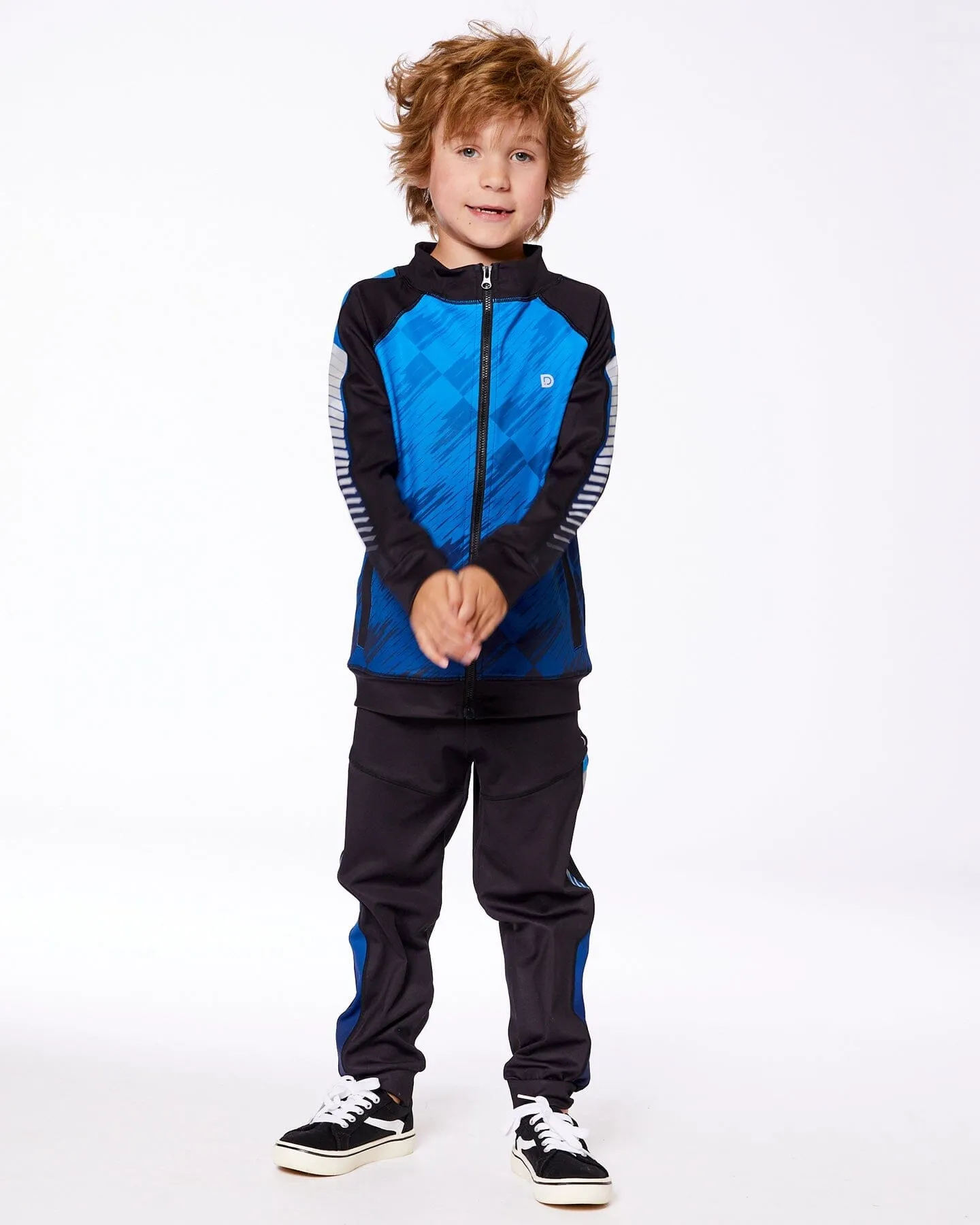 Athletic Pants Blue And Black