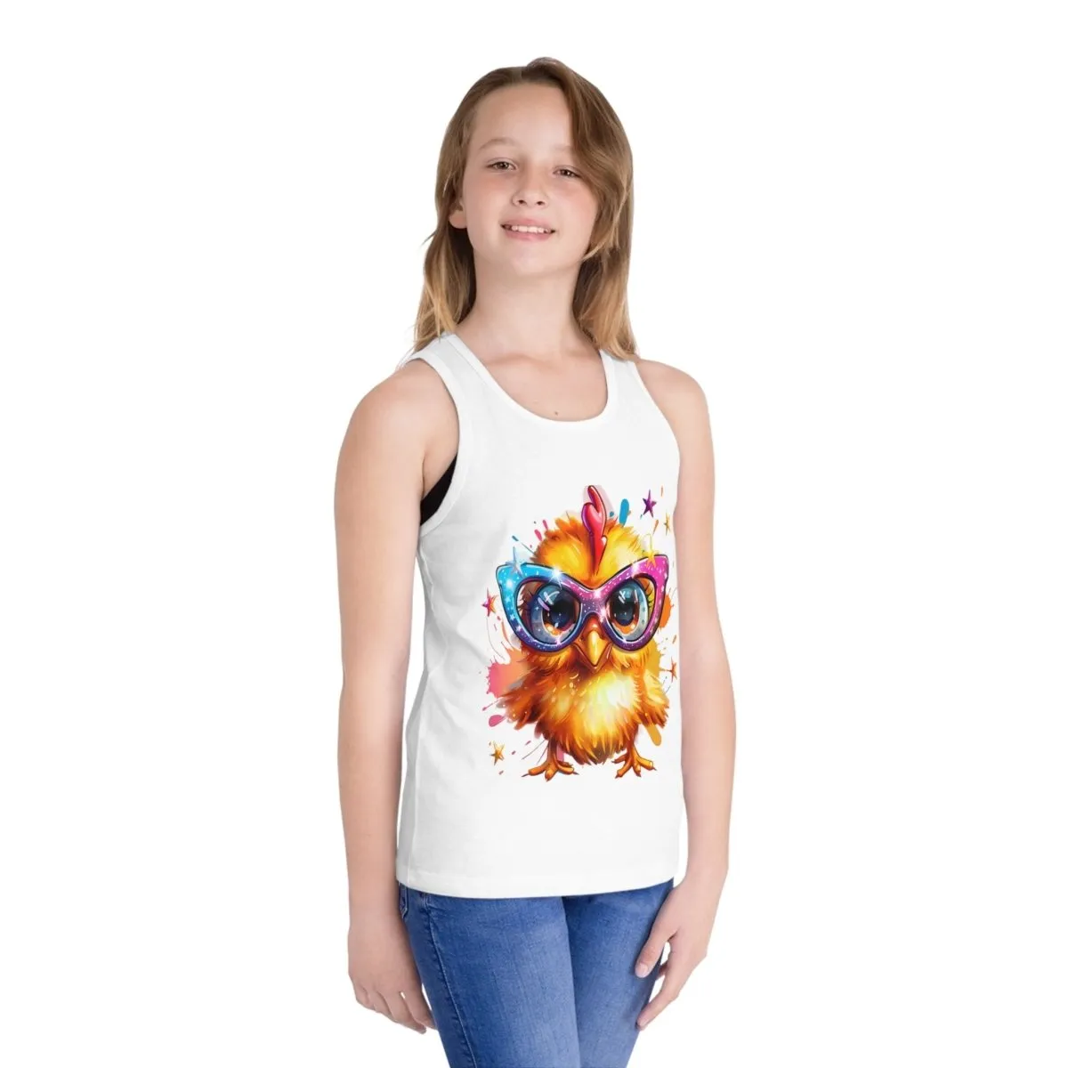 Cheeky Chick Kid's Jersey Tank Top