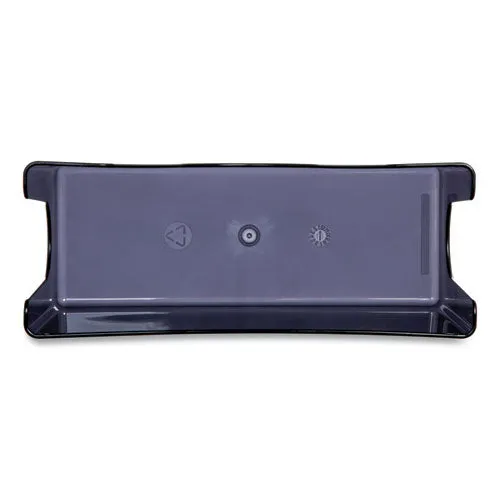 Countertop Folded Towel Dispenser, 11 X 4.38 X 7, Black Pearl