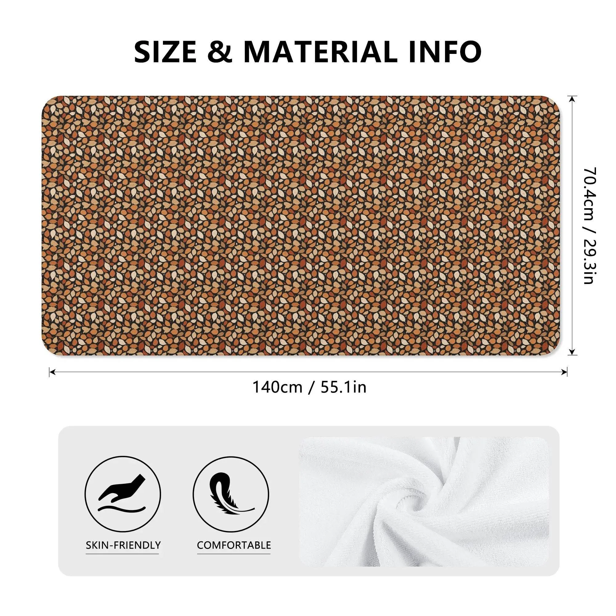 Fall Leaves Bath Towel