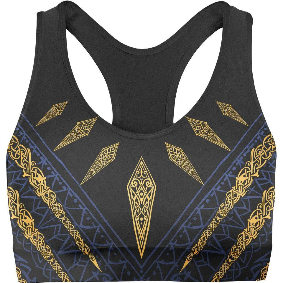 Fenrir's Wrath Sports Crop - Blue Edition