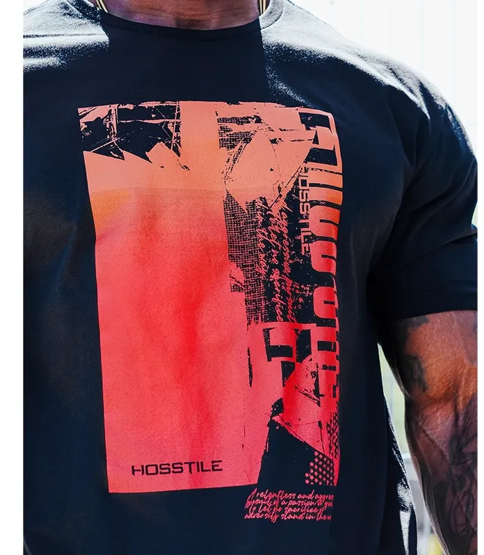 HOSSTILE GYM WARS LOOSE FIT WORKOUT T SHIRTS
