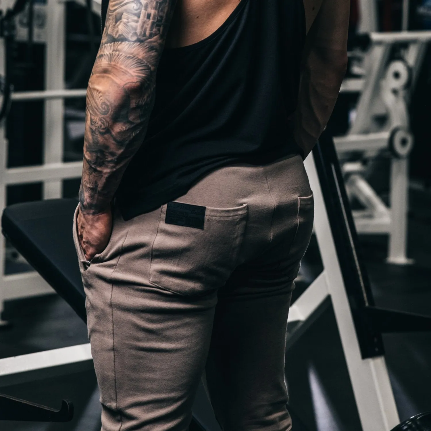 Identity Jogger - Tan