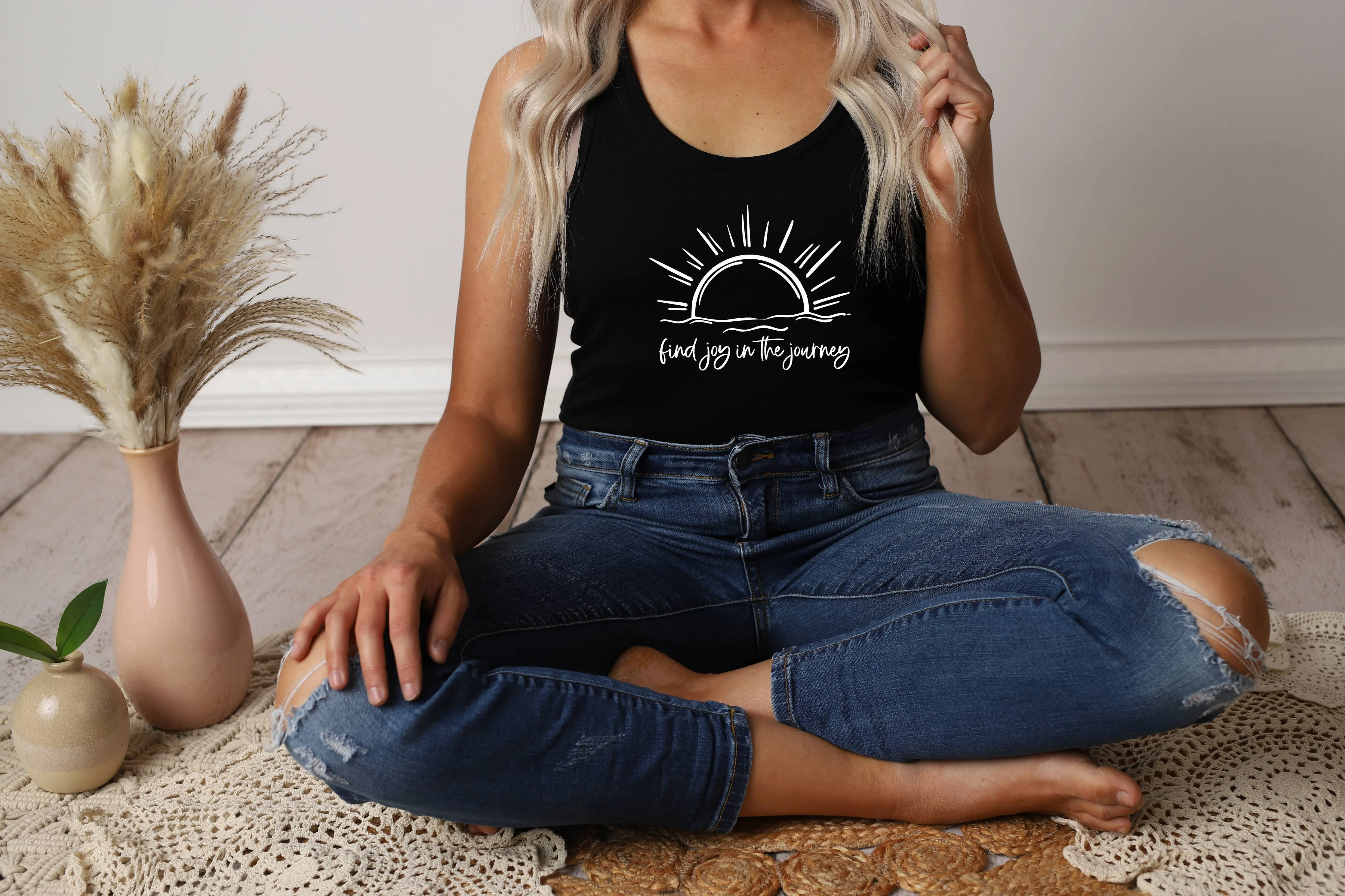 Joy In The Journey Tank: Sunset