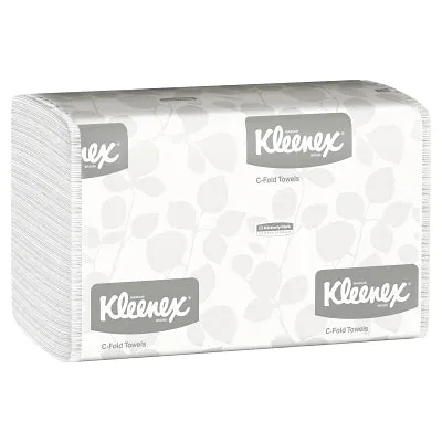 Kimberly-Clark Professional 1500 KLEENEX WHITE C-FOLD TOWEL 150 TOWEL/P