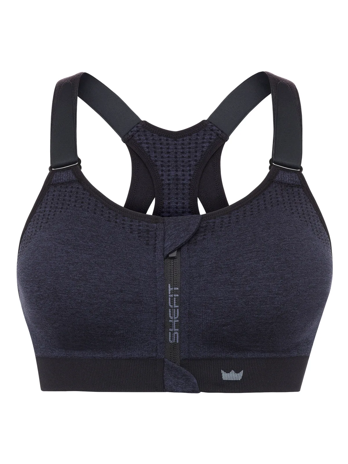 Low Impact Sports Bra - Heathered Indigo