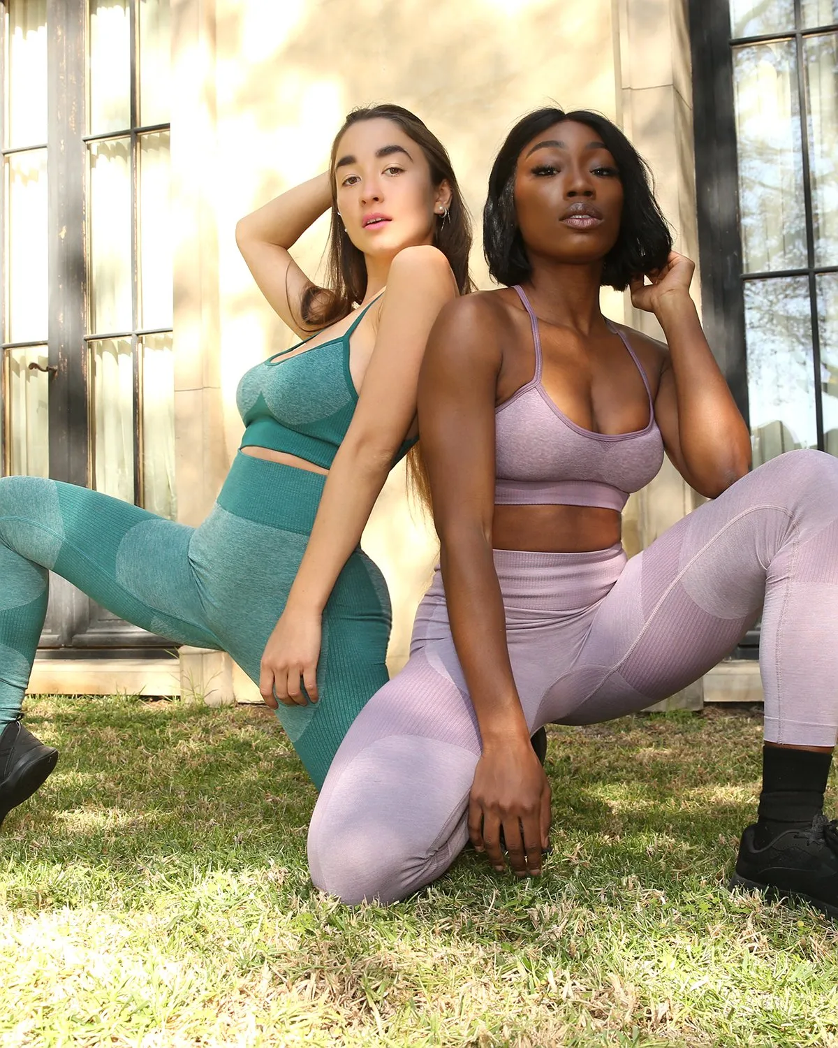 Megara Seamless Sports Bra - Purple