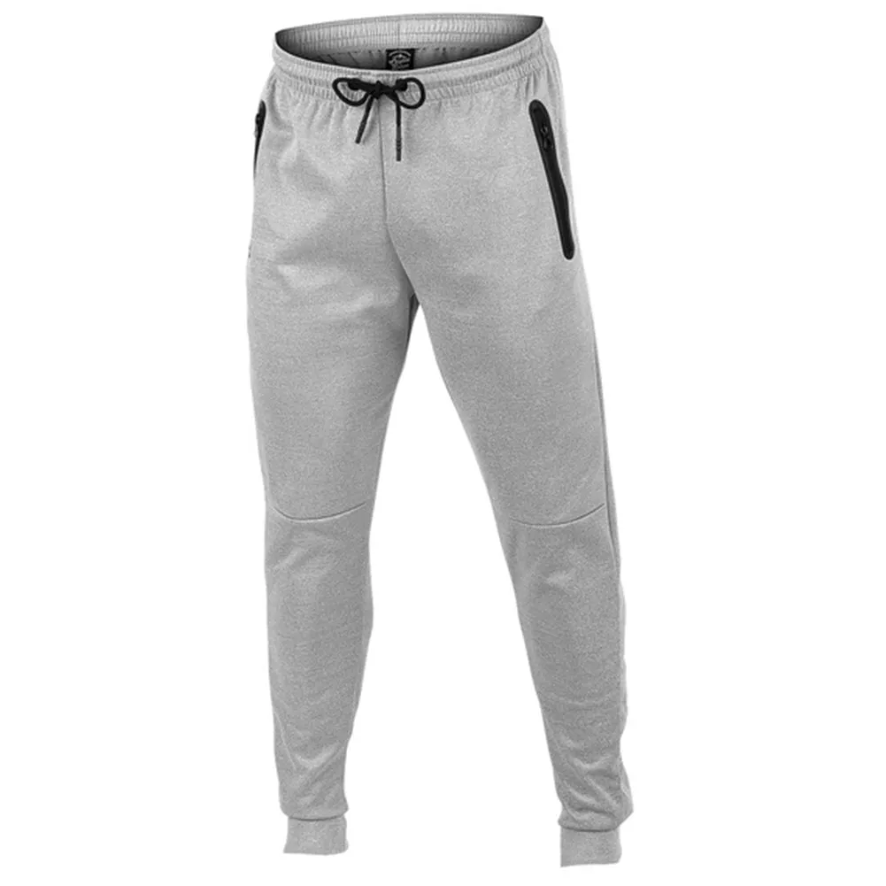Mens Tech Jogger Pants Gym Active Lifestyle Sweatpants Side Pockets Casual Fit