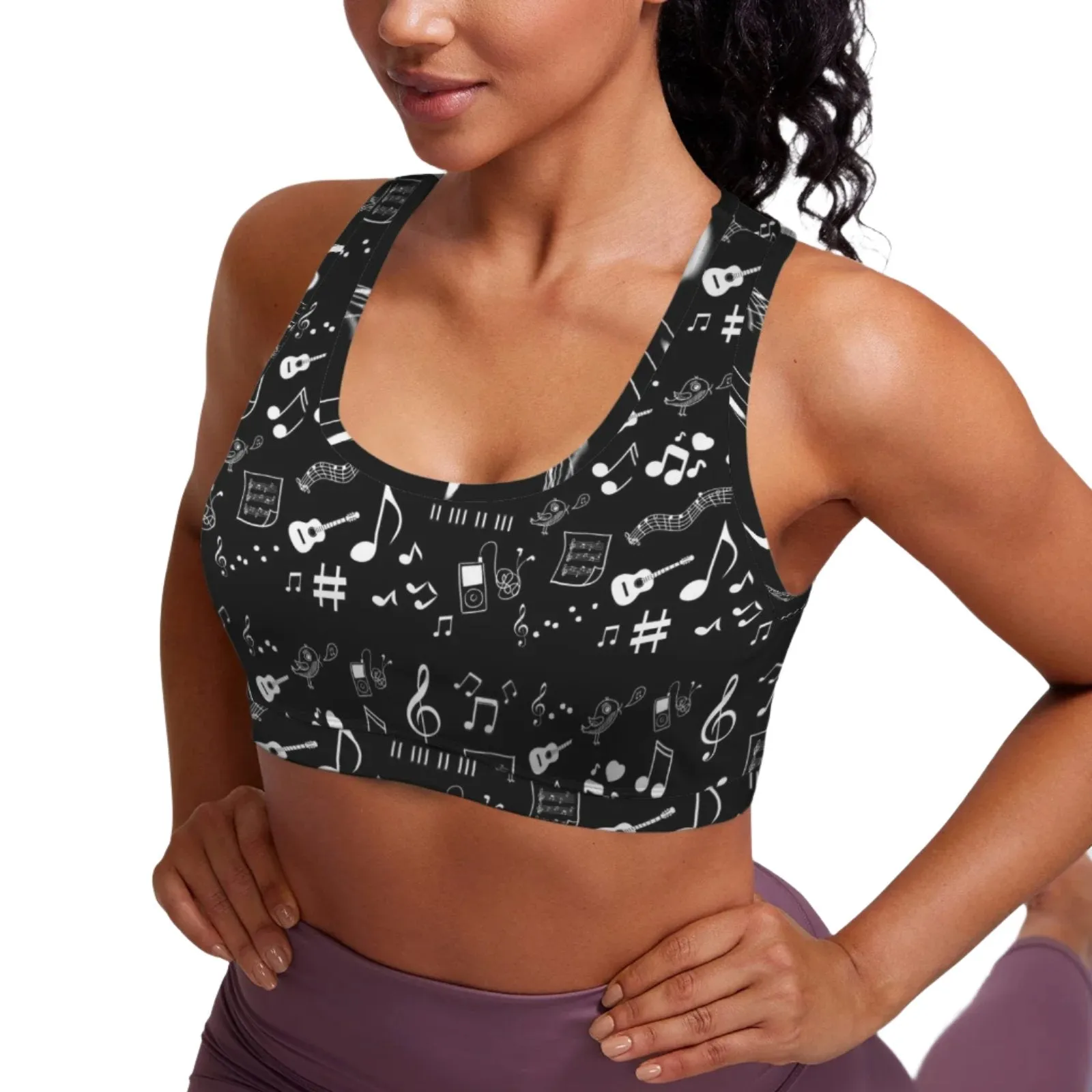 Musical Notes Sports Top up to 5 XL (FWS)