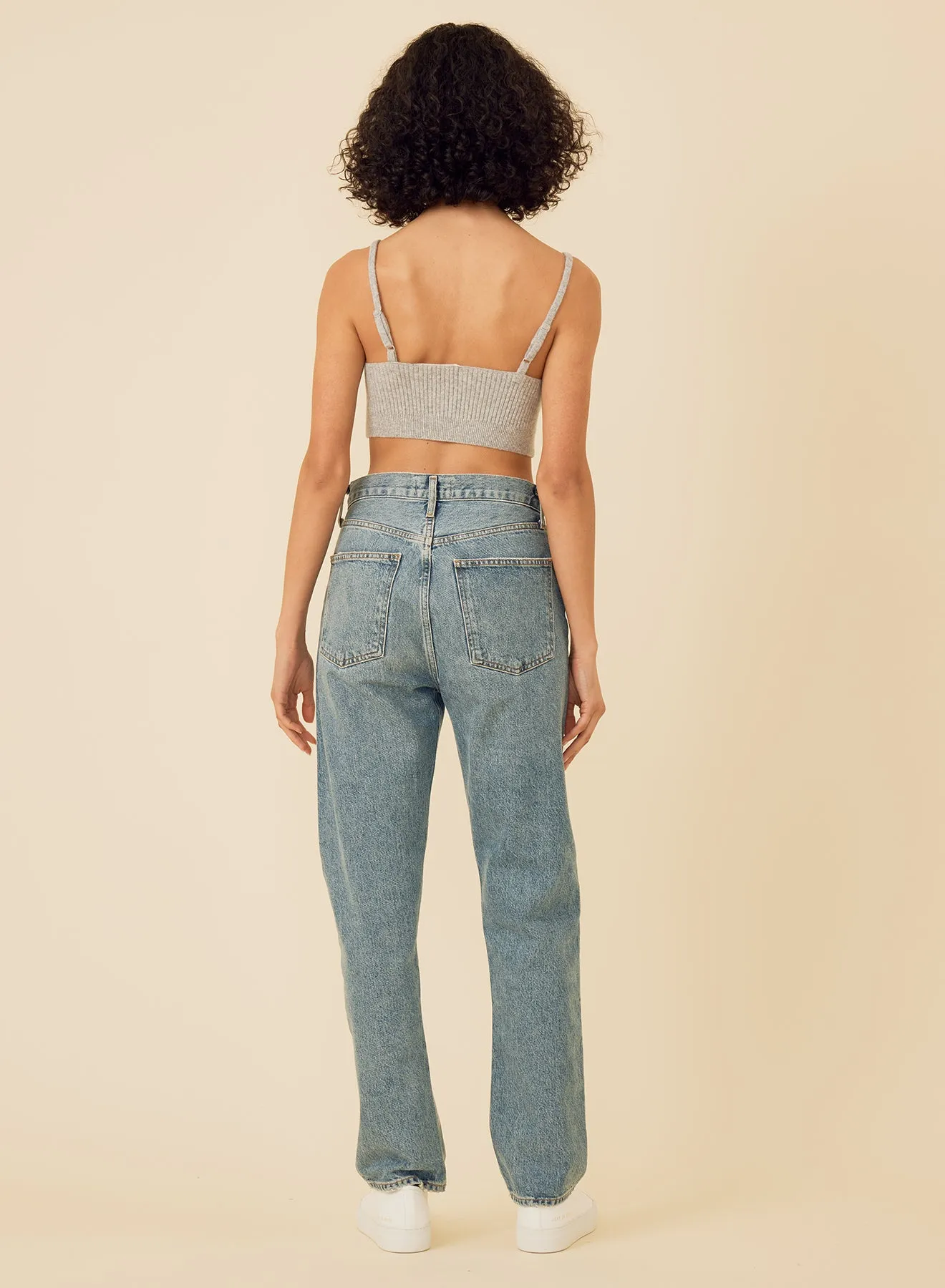 Pacific Cashmere Bralette - Heather Grey