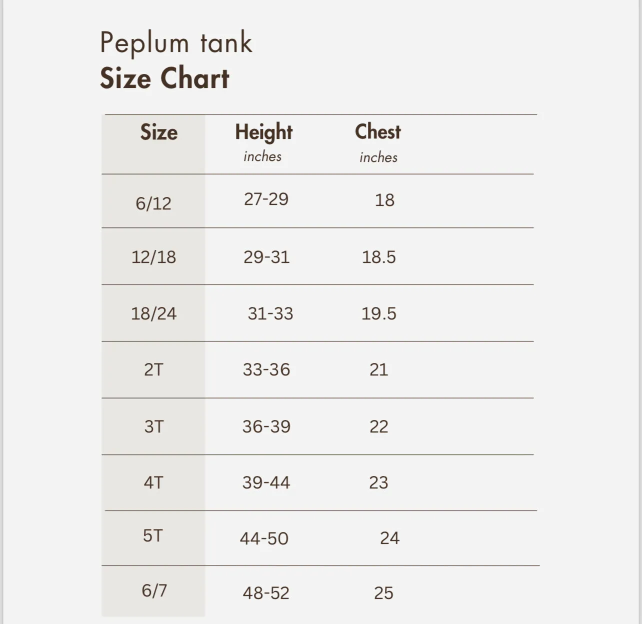 PEPLUM TANK | LUAU