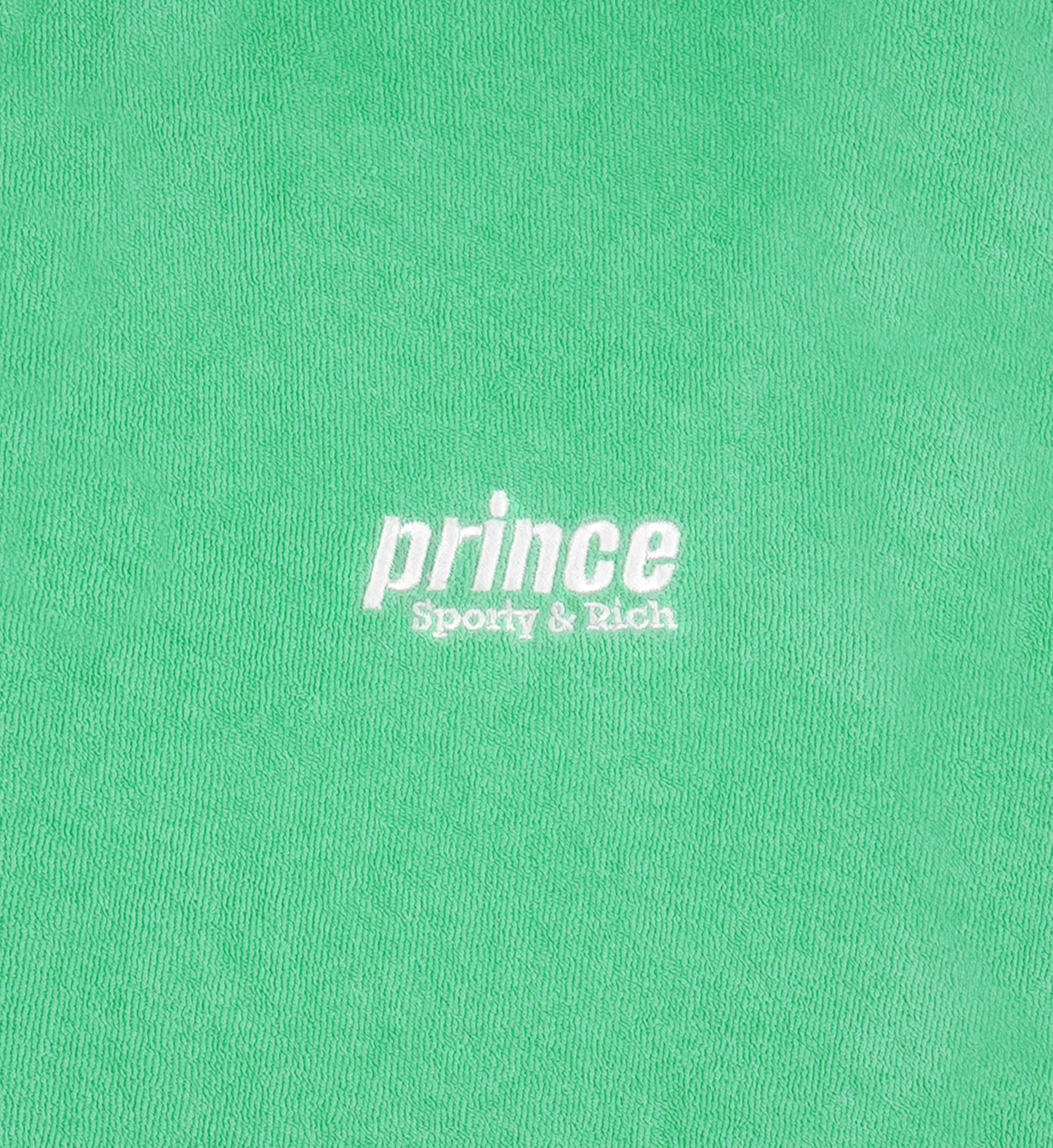 Prince Sporty Terry Track Pants - Clean Mint/White