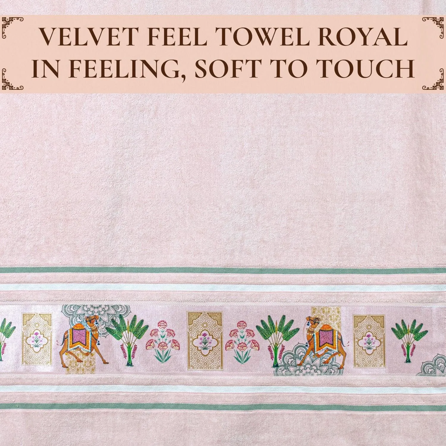 Regal 460 GSM Towel Set Of 3 | Ultra Soft & Highly Absorbent Towels