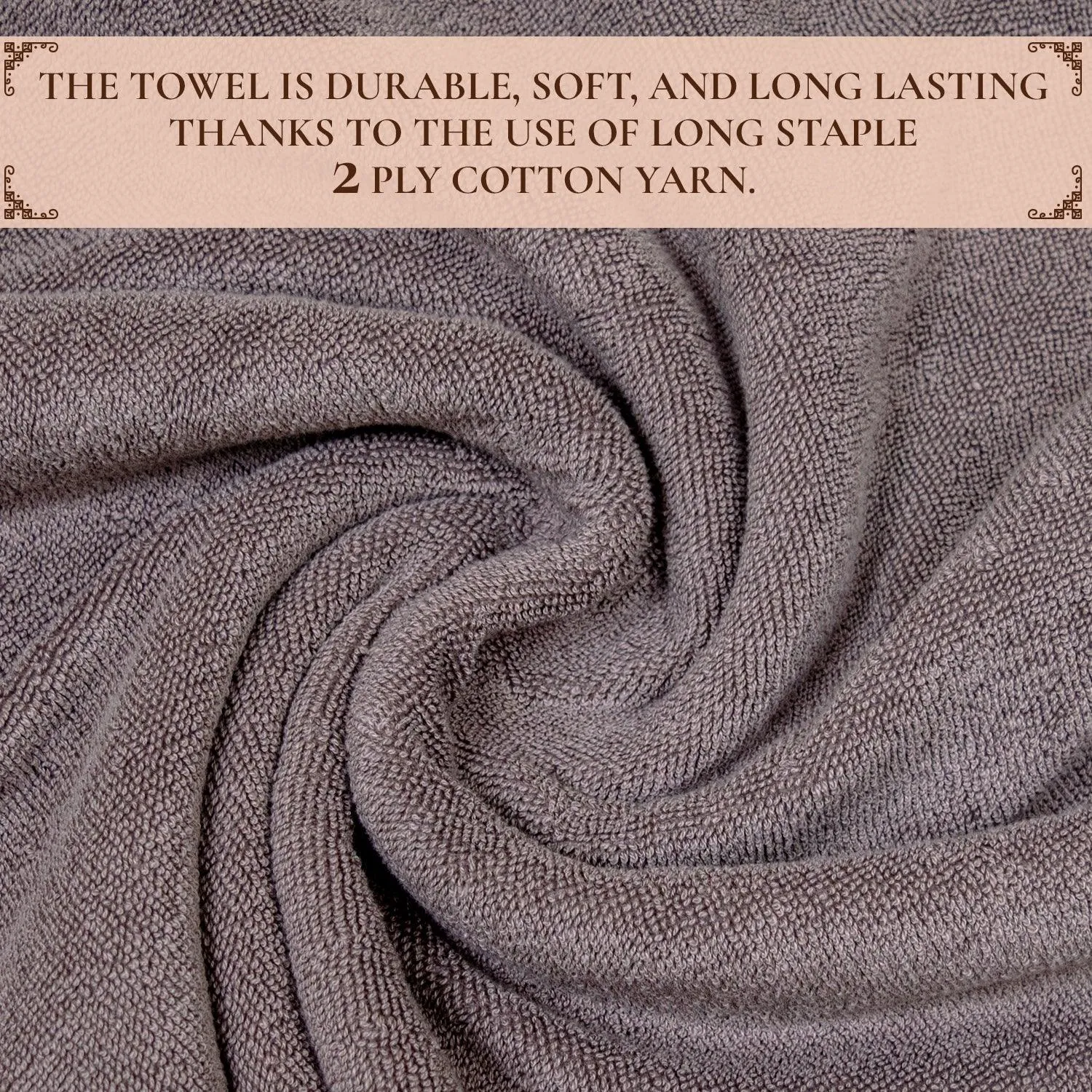 Regal 460 GSM Towel Set Of 3 | Ultra Soft & Highly Absorbent Towels