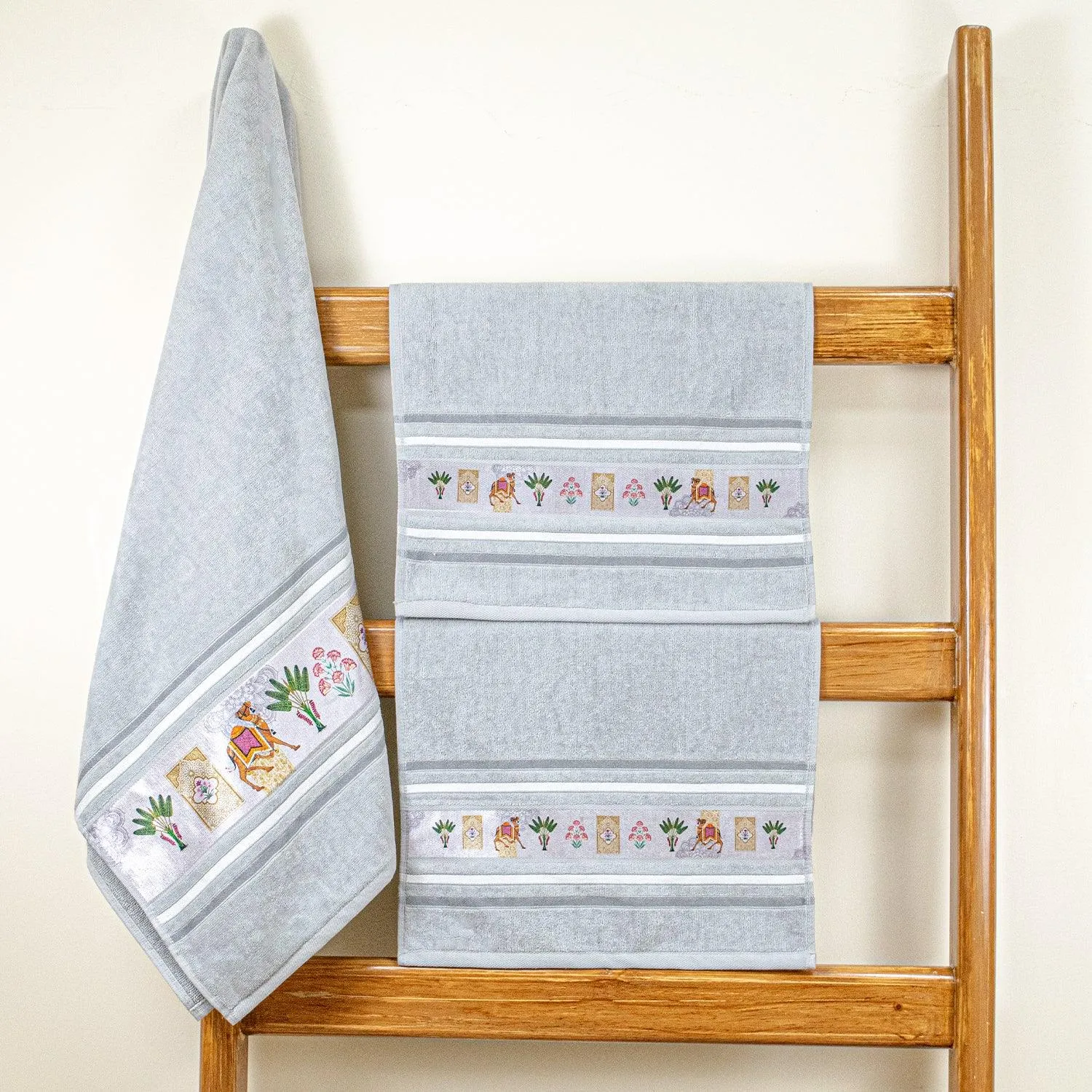 Regal 460 GSM Towel Set Of 3 | Ultra Soft & Highly Absorbent Towels