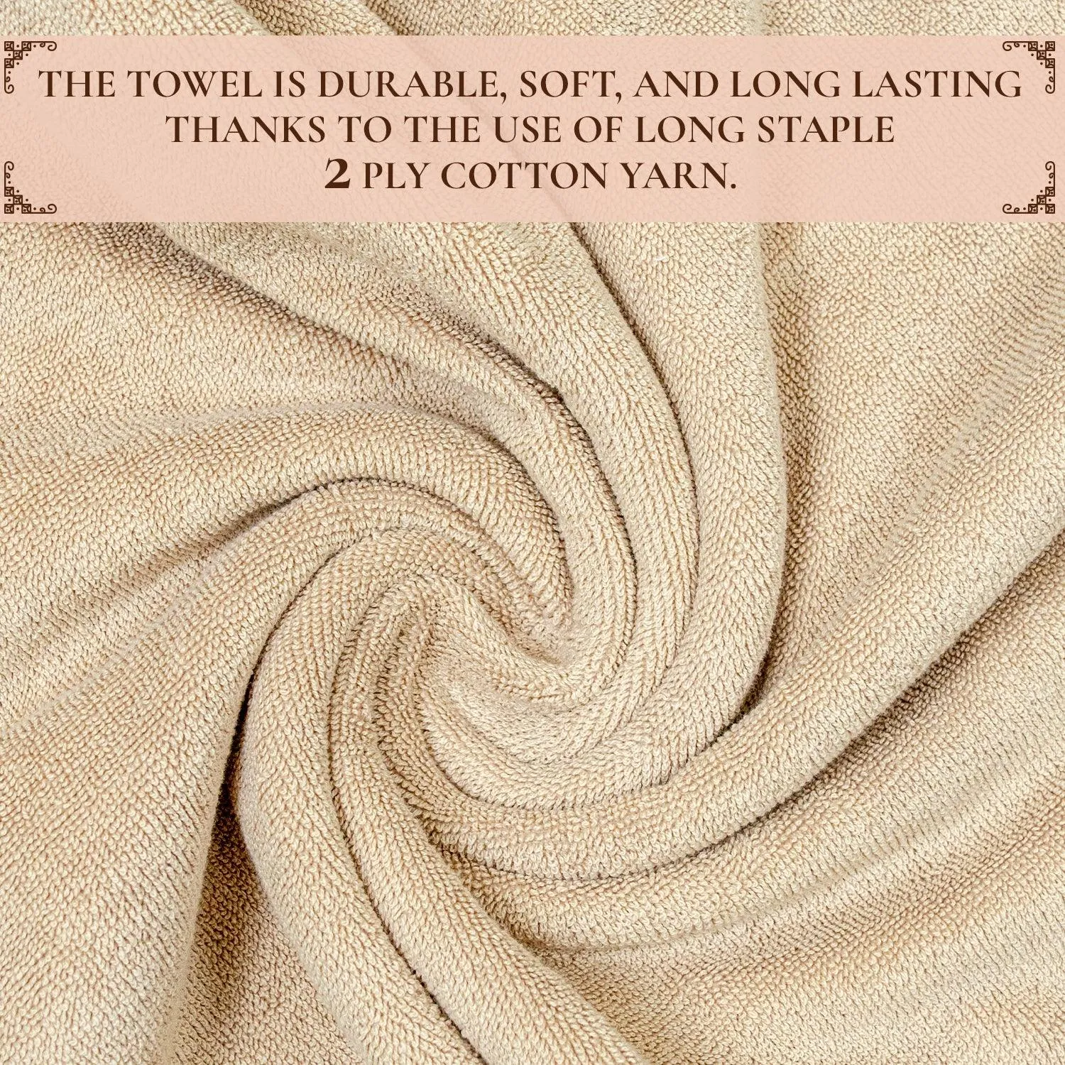Regal 460 GSM Towel Set Of 3 | Ultra Soft & Highly Absorbent Towels