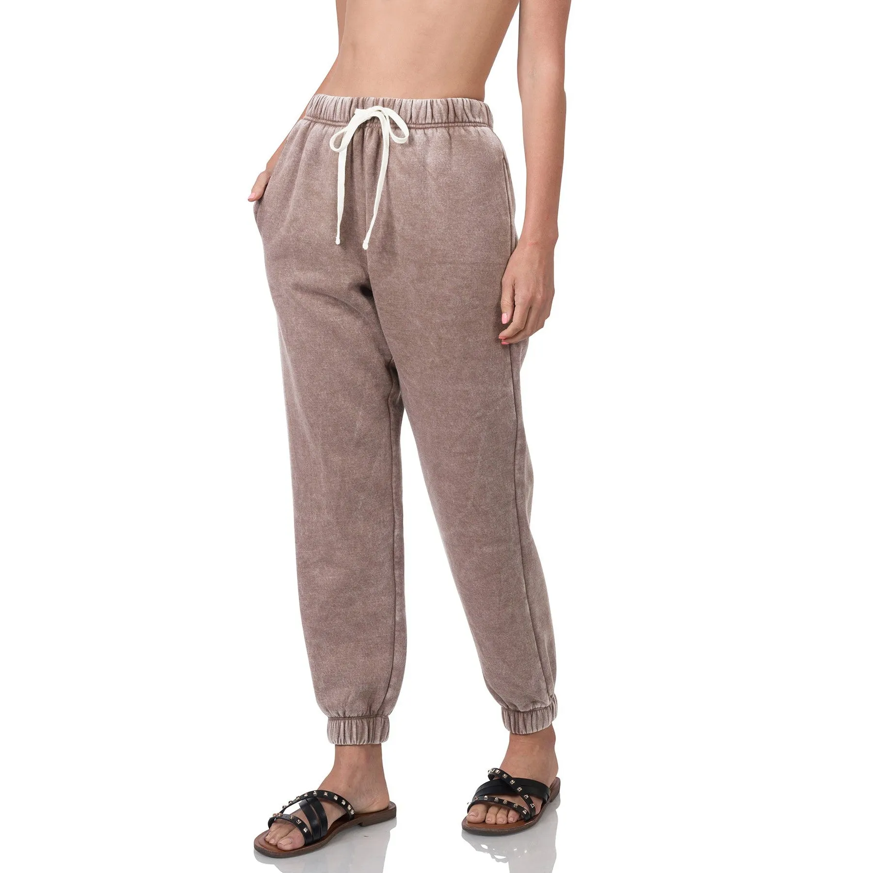 Running Around Sweatpants Joggers-Mocha