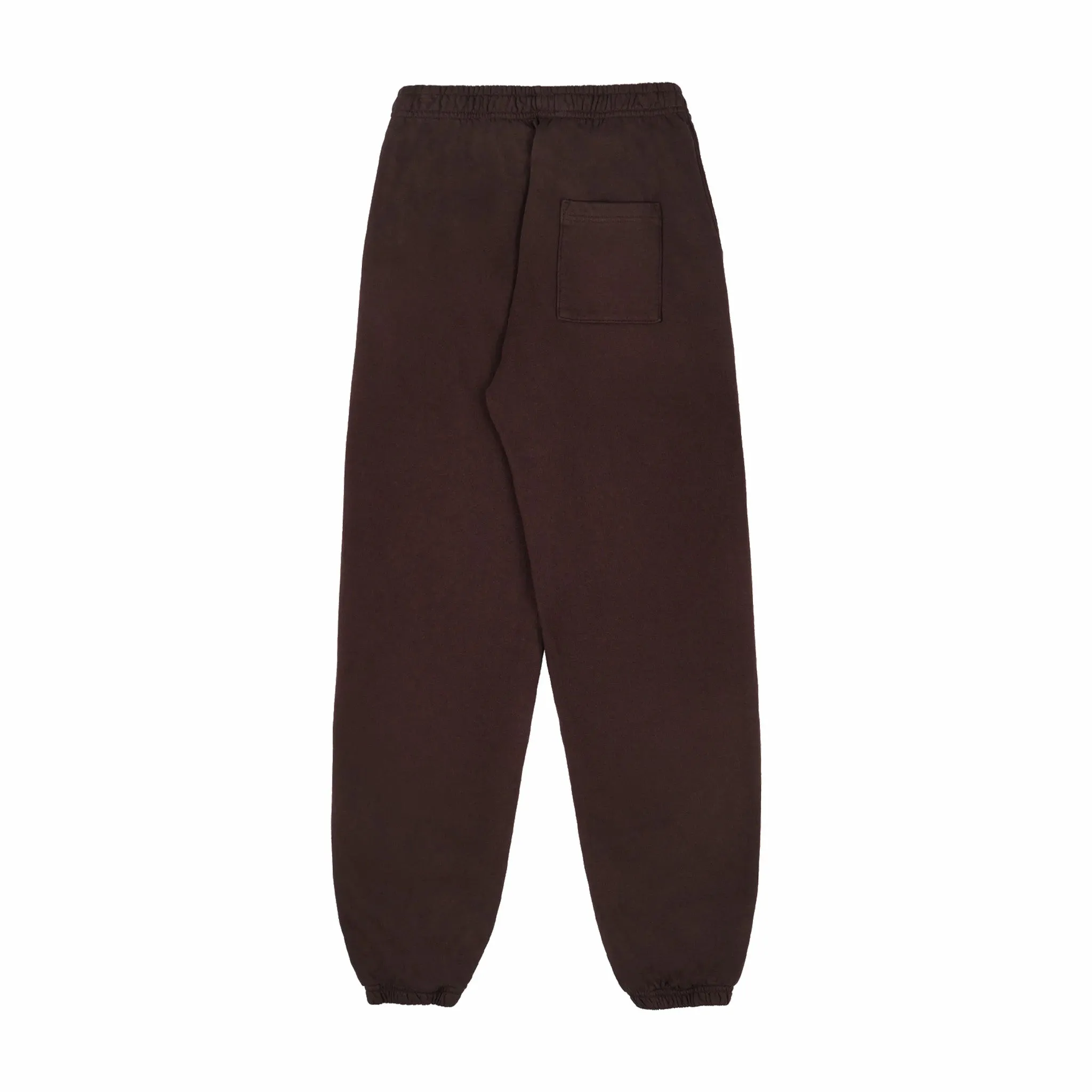 Sporty & Rich Women's H&W Crest Sweatpant (Chocolate/Cream)