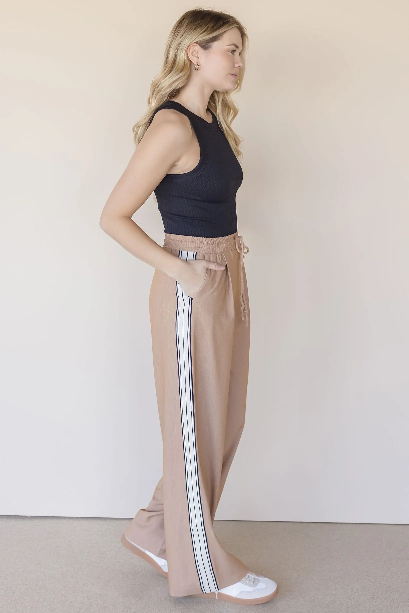 Sporty Tencel Pull-On Pant