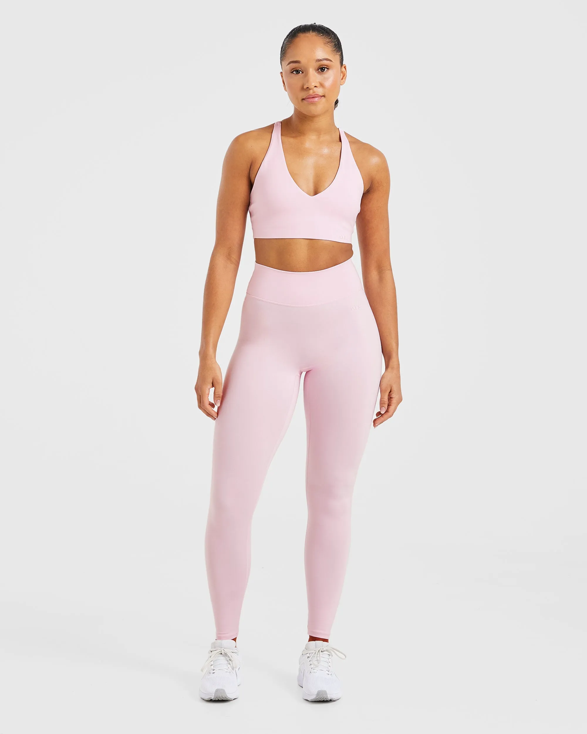 Staple Sports Bra - Pastel Pink