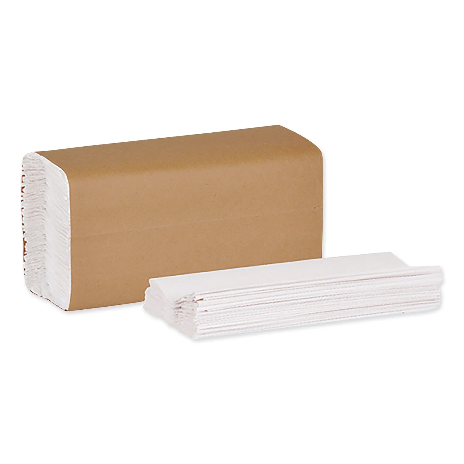 Tork C-Fold Hand Towel, 1-Ply, 10.13 X 12.75, Natural White, 150/Pack, 16 Packs/Carton - TRK250630