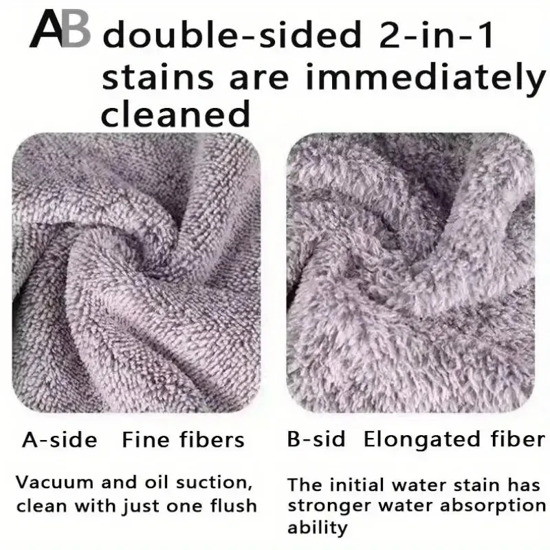 Ultra-Absorbent Microfiber Kitchen Towels – Soft, Stain-Removing Set