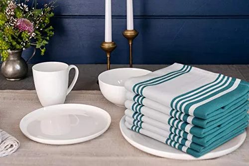 Urban Villa: French Kitchen Towels - 100% Cotton, with Hanging Loops