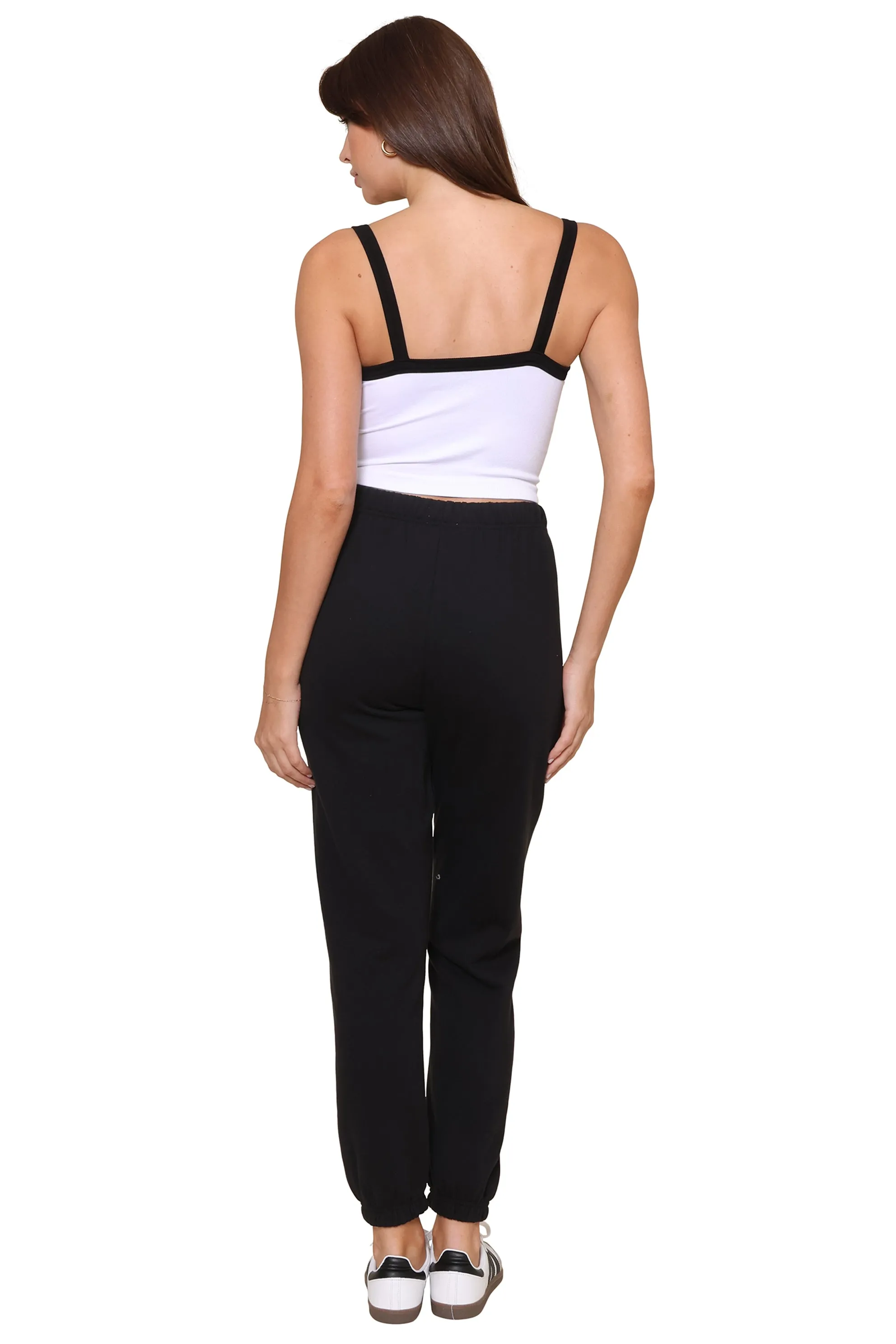 V Neck Tank W Thick Binding