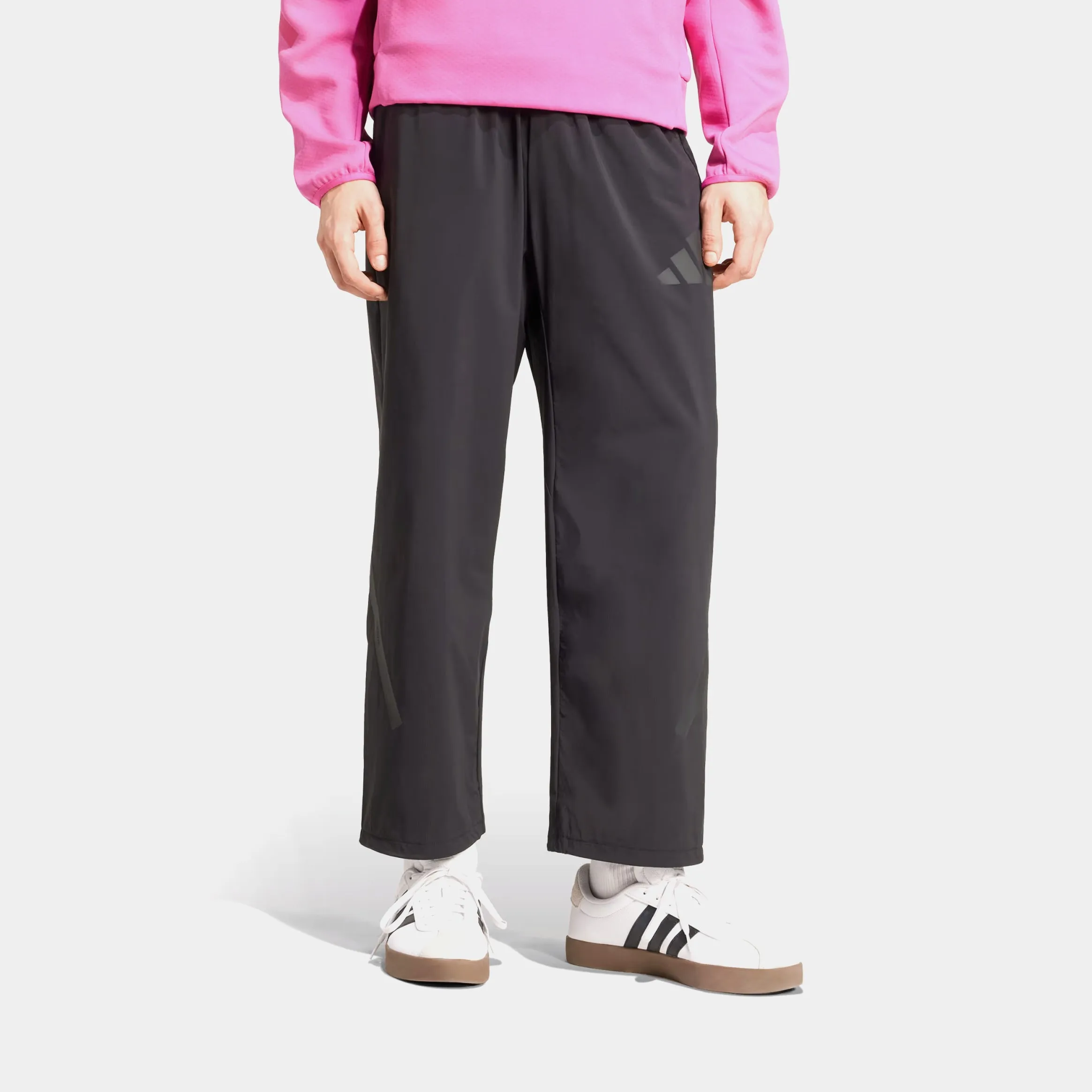 ZNE Woven Open Hem Mens Pants (Black)